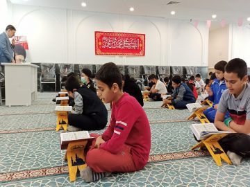 ادامه جلسات آموزش قرآن کریم استاد پنجه
